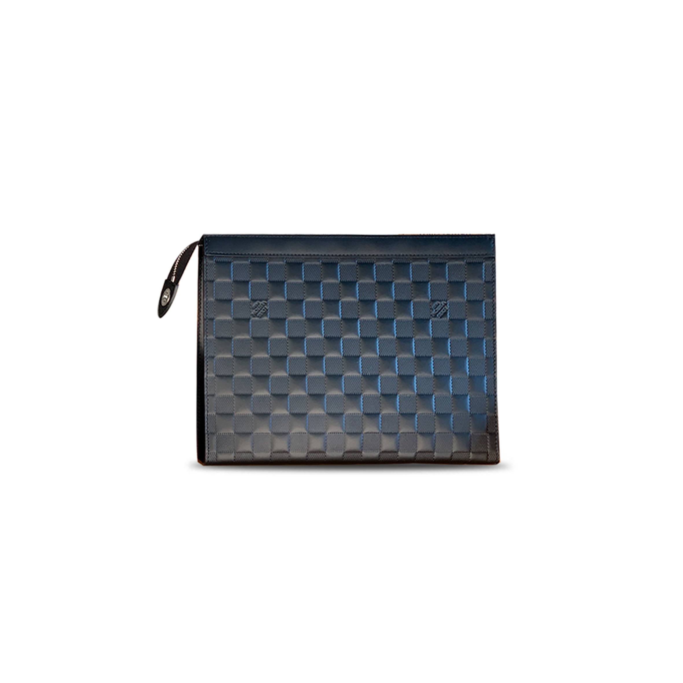 LOUIS VUITTON DISCOVERY POCHETTE DAMIER INFINI BLACK IN CALFSKIN LEATHER N41696 (27*21*3cm)
